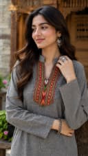 Dari palla shawl tunic