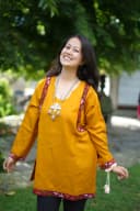 kullu kurti short side border